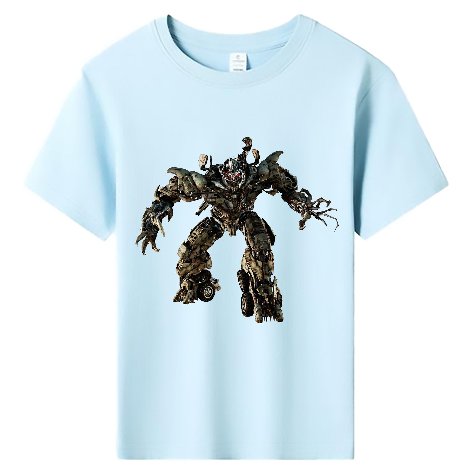 （画像用） Transformers トランスフォーマー 綿100％キッズTシャツ（フロントプリント）